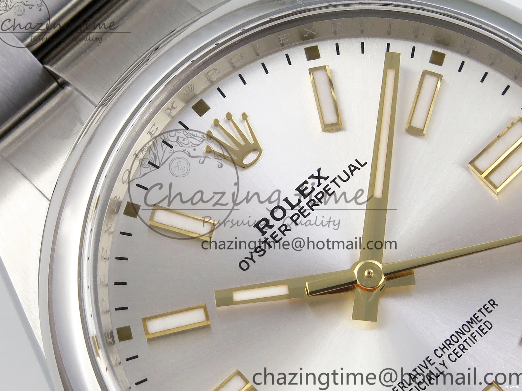 Perpetual Oyster Best 124300 1:1 Steel Sliver VR3230 SS Clean on Edition 904L Bracelet 41mm Dial 0514